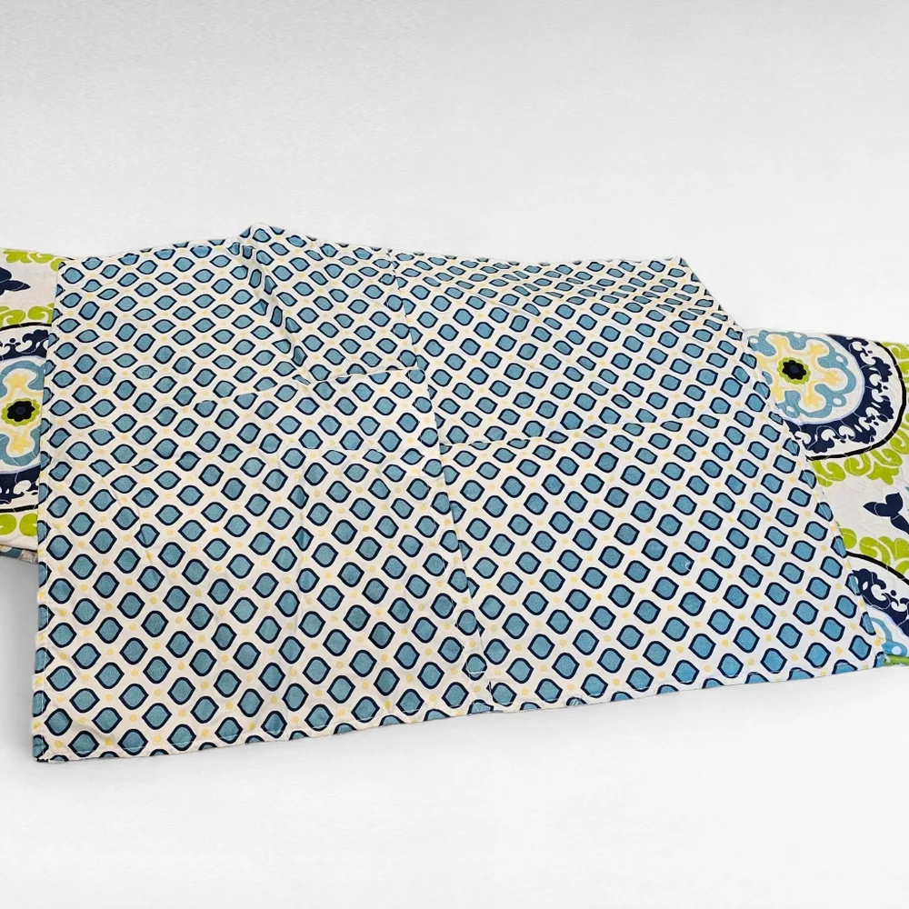 Danesha 2 Piece Twin Coverlet Set Blue Green